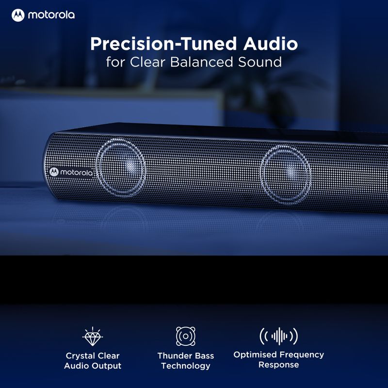 Motorola AmphisoundX Vibe 50W Bluetooth Soundbar - Image 5