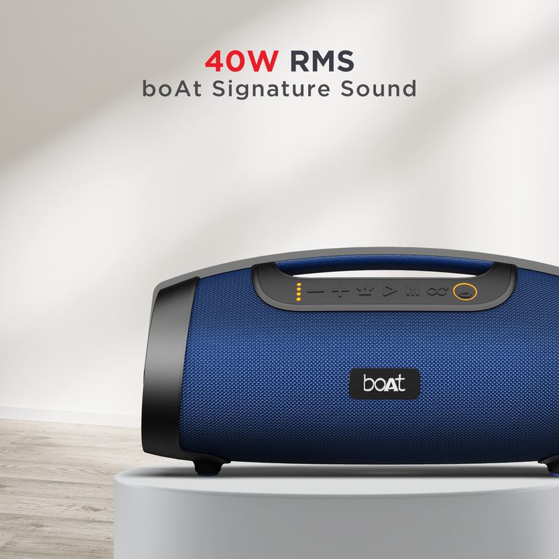 boAt Stone 1450 Beige Speaker - Image 3
