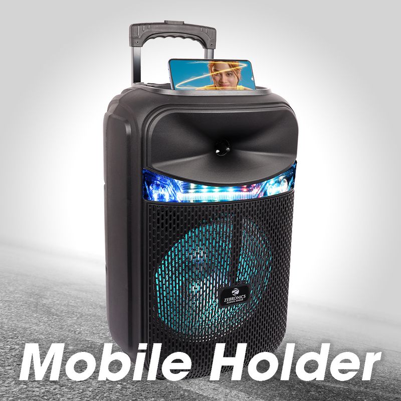 ZEBRONICS Zeb-Jolt Trolley DJ with 30.48cm Driver - Image 6