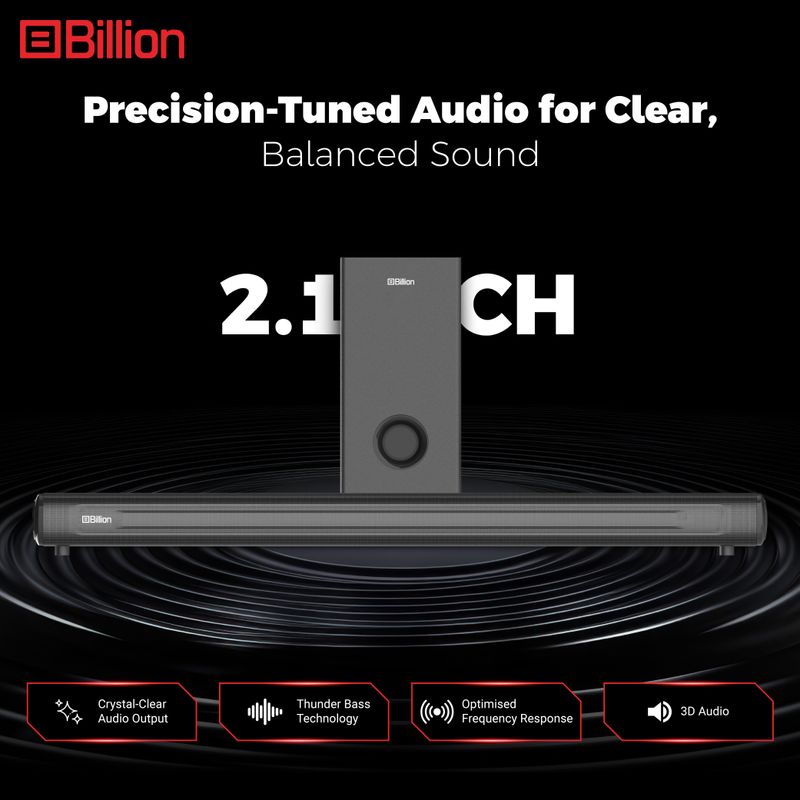 Billion Thunder 240 2.1 Channel Speaker - Image 6