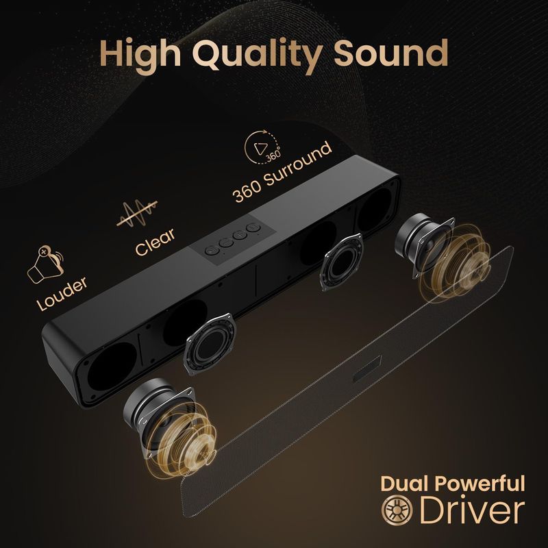 ZSIV Dj Bass Bar Studio Bluetooth Soundbar - Image 3