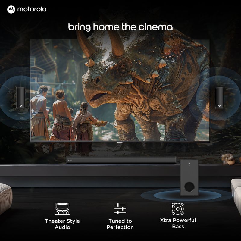 MOTOROLA AmphisoundX Vibe 500W Bluetooth 5.1 Channels - Image 4