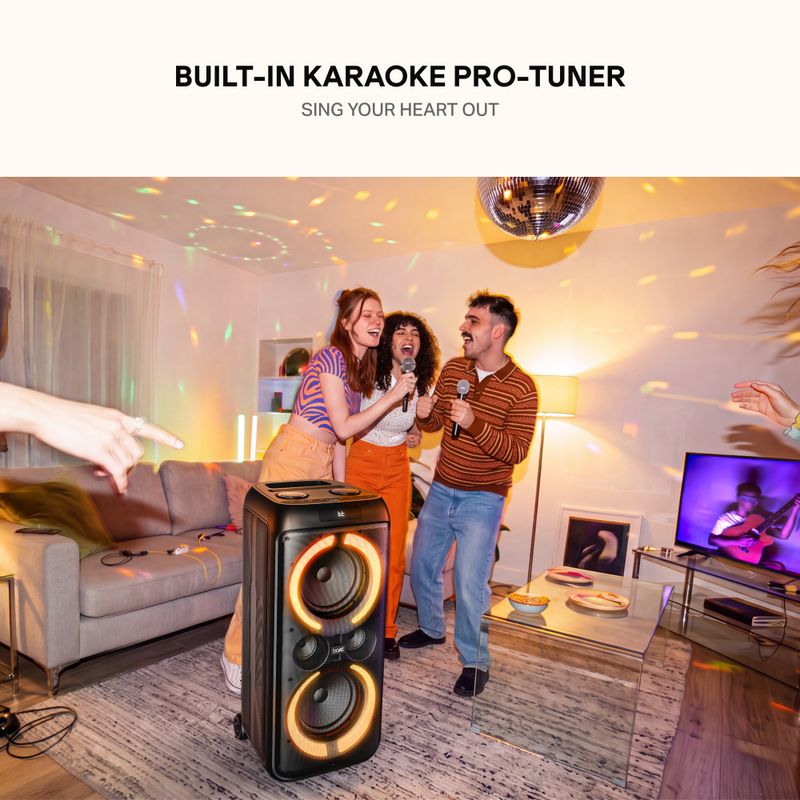 boAt PartyPal 600 Plus 240W Bluetooth Tower Speaker - Image 6