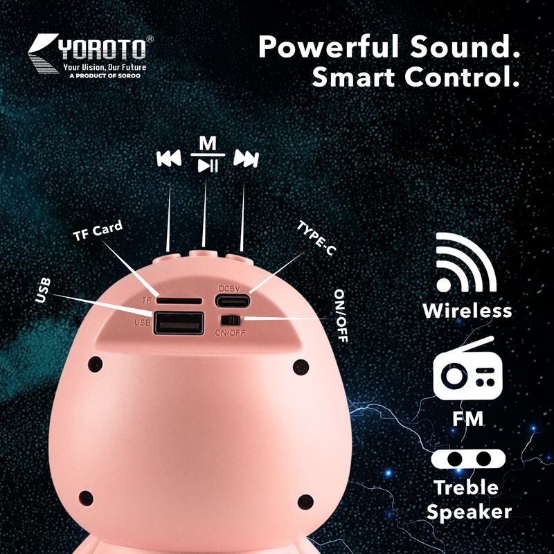 YOROTO 10W Bluetooth Speaker - Image 6