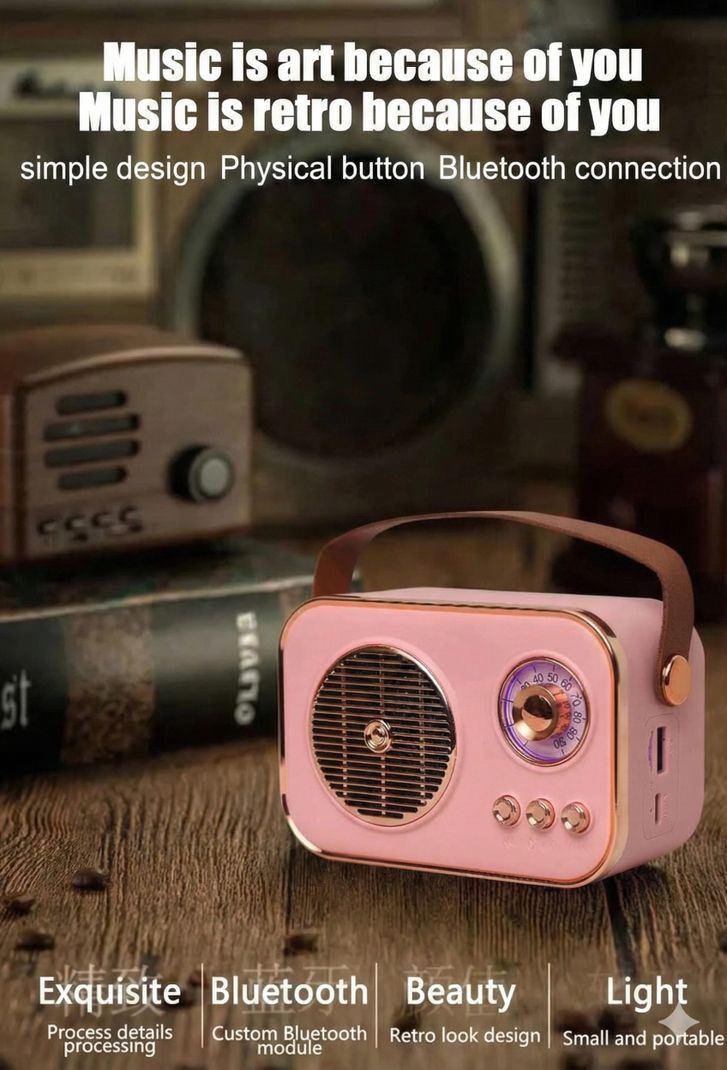 JAXTER Bluetooth Wireless FM Radio Speaker - Image 6
