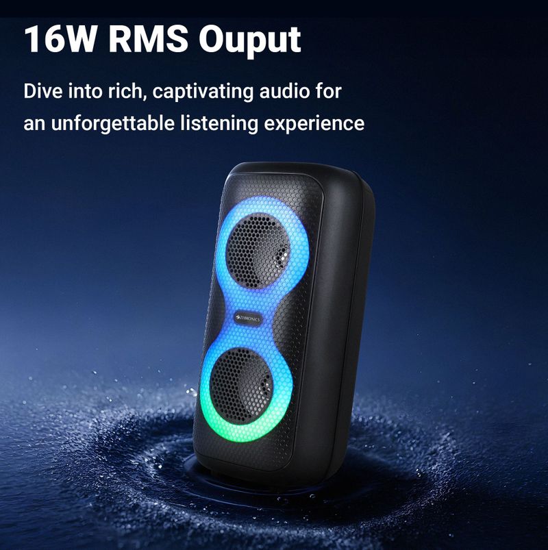 ZEBRONICS County Pro 11 Bluetooth Speaker - Image 4