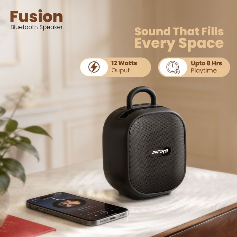 iNFiRe Fusion 12W Portable Bluetooth Speaker - Image 3