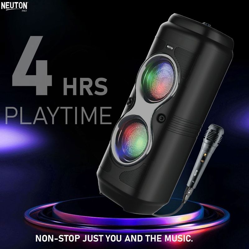 Neuton pro 40W Bluetooth Speaker with RGB Lights - Image 5