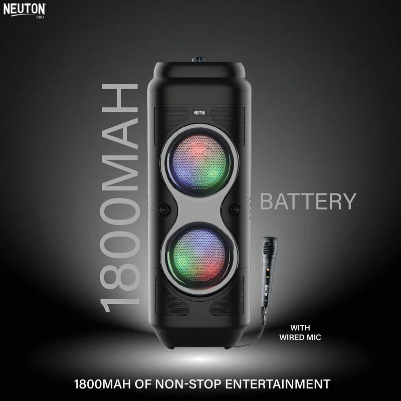 Neuton pro 40W Bluetooth Speaker with RGB Lights - Image 6