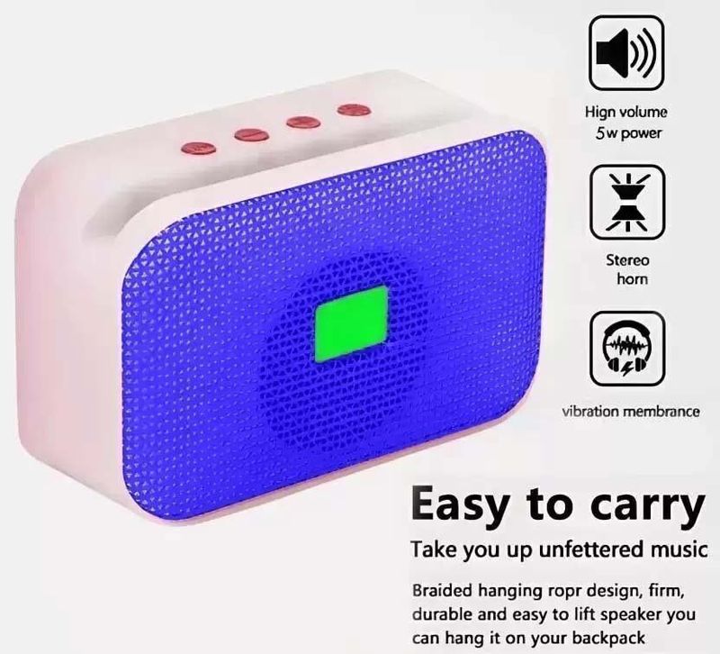F FERONS F फà¥à¤°à¥à¤¨à¥à¤¸ Tune-1,16mm driver Dynamic Bass stereo audio Led Lighting Portable Wireless 5 W बà¥à¤²à¥à¤à¥à¤¥ सà¥à¤ªà¥à¤à¤° (मलà¥à¤à¥à¤à¤²à¤°, 5.0 à¤à¥à¤¨à¤²) - Image 4