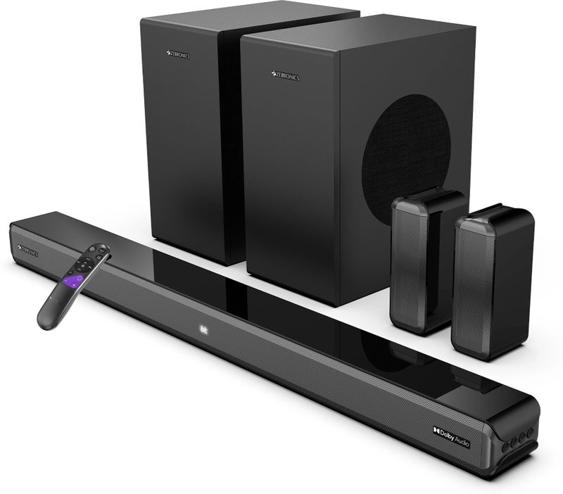 ZEBRONICS ZEB-SBSPK C12 625W Bluetooth Soundbar - Image 2