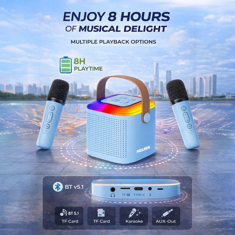 Melbon Wireless Mini Vocal Bluetooth Speaker - Image 3