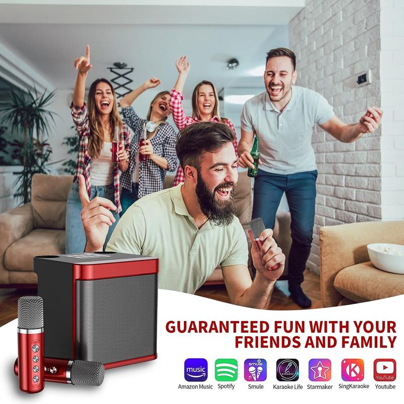 Amazplus Karaoke Machine for Adults & Kids - Image 4
