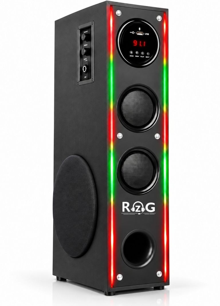 RZG Q-41 DJ Tower Speaker 120W Bluetooth - Image 2