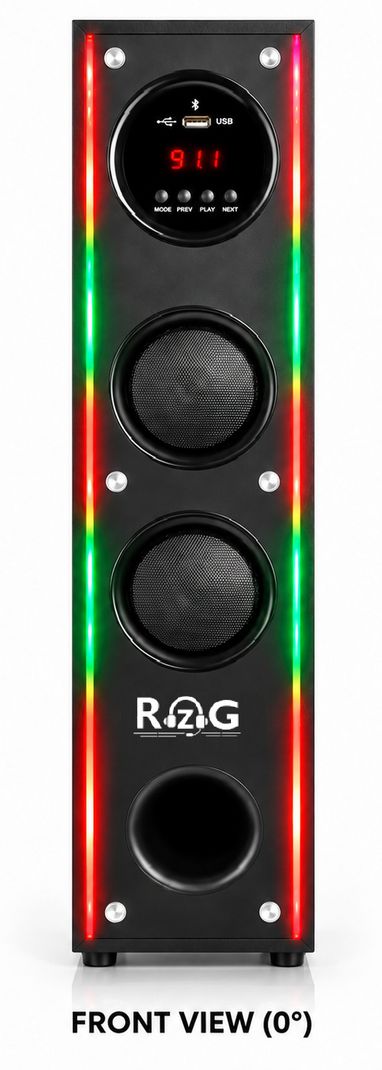 RZG Q-41 DJ Tower Speaker 120W Bluetooth - Image 3