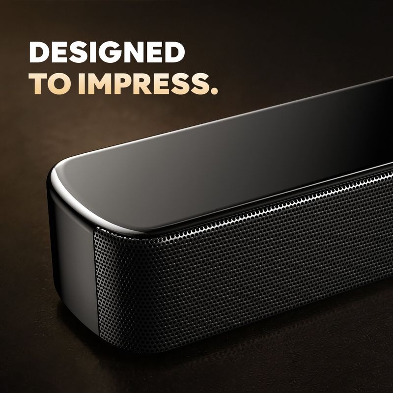 GOVO GoSurround 690 120W Bluetooth Soundbar Silver - Image 5