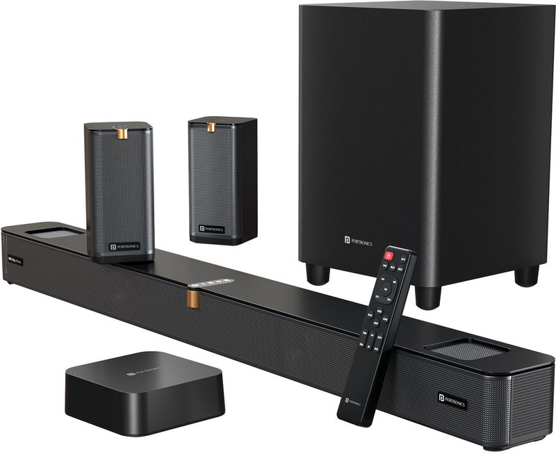 Portronics 600W Sound Slick X1 5.1.2 CH Dolby Atmos Home Theatre - Image 2