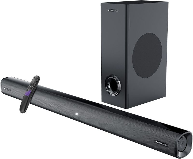 ZEBRONICS Juke Bar 6500 200W Bluetooth Soundbar (Black, 2.1 Channel) - Image 2