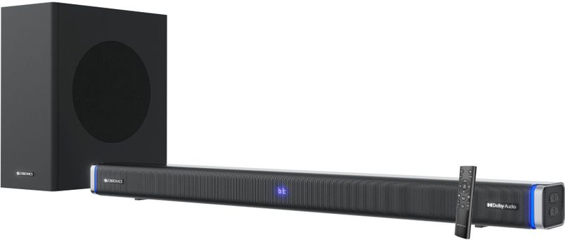 ZEBRONICS Juke Bar 9102 PRO Dolby v5.0, HDMI (ARC), LED Display 240 W Bluetooth Soundbar (Black, 2.1 Channel) - Image 4