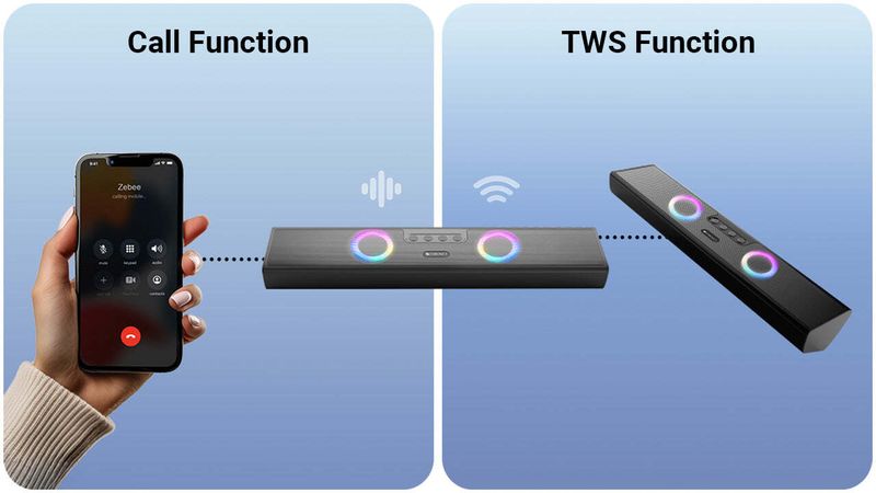 ZEBRONICS ASTRA 35 16W Bluetooth Soundbar (Black) - Image 8