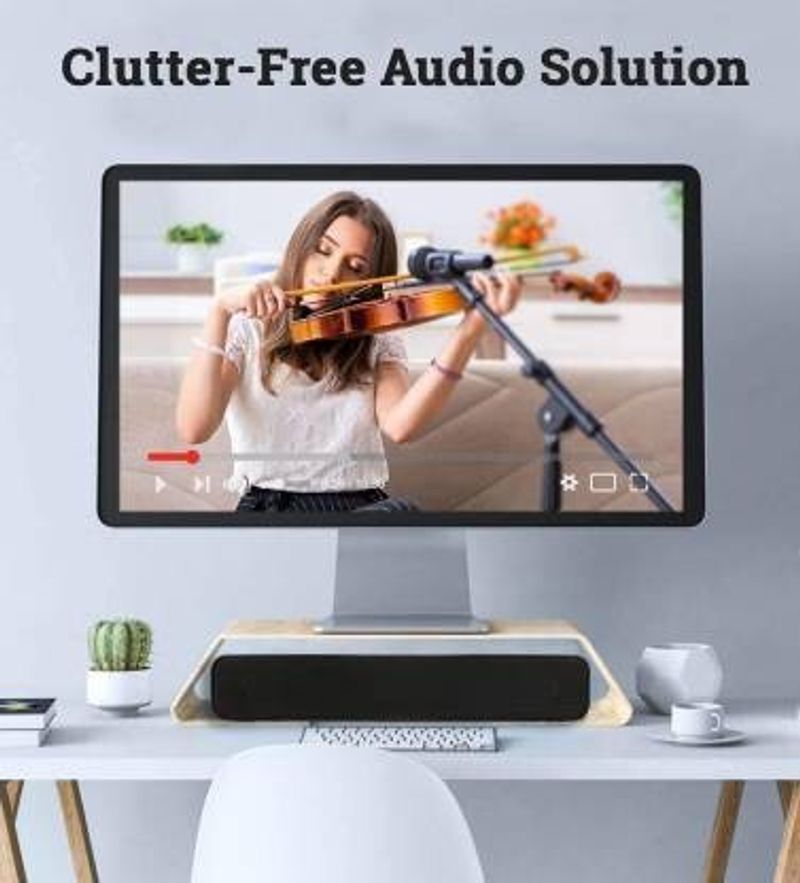 CIHLEX E91 Bluetooth Soundbar with USB/SD, Black - Image 5