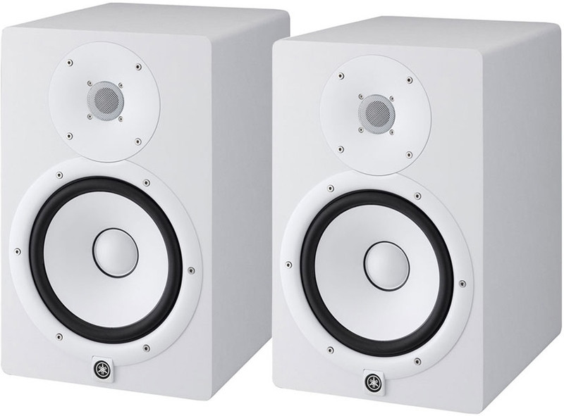 YAMAHA HS8 White Pair Powered 120 W Studio Monitor White, 2.0 Channel