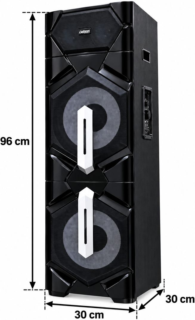 Dotsun HEXA 10 inch double woofer with RGB lights - Image 5