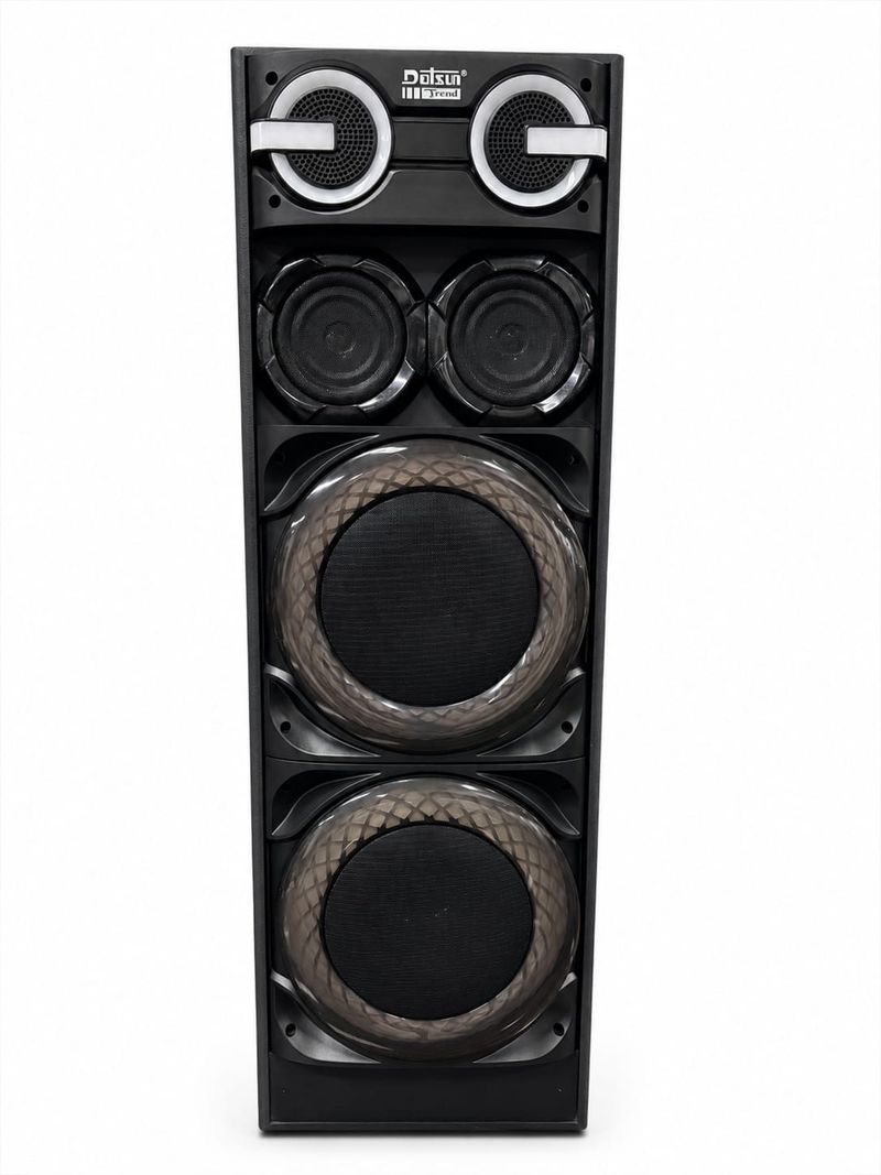 Dotsun ডà¦à¦¸à¦¾à¦¨ Dotsun Trend double 10inch Woofer with wireless mic 380 W বà§à¦²à§à¦à§à¦¥ (à¦à¦¾à¦²à§, সà§à¦à¦¿à¦°à¦¿à¦ à¦à§à¦¯à¦¾à¦¨à§à¦² ) - Image 3