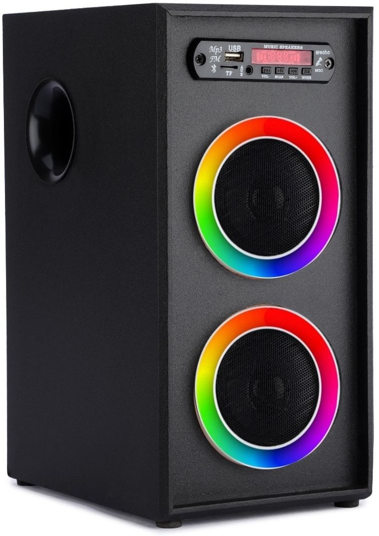 Quaranel 7JF-JK 40W Bluetooth Tower Speaker (Black, 3 Channel) - Image 3