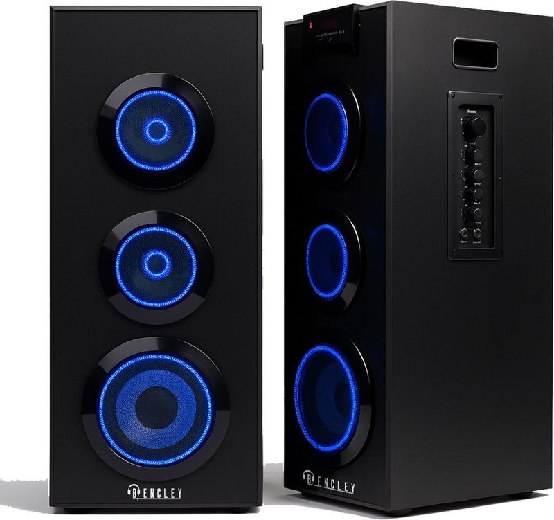 Bencley SUPERME Double Tower 195 W Bluetooth Tower Speaker (Black, 4.2 Channel) - Image 2