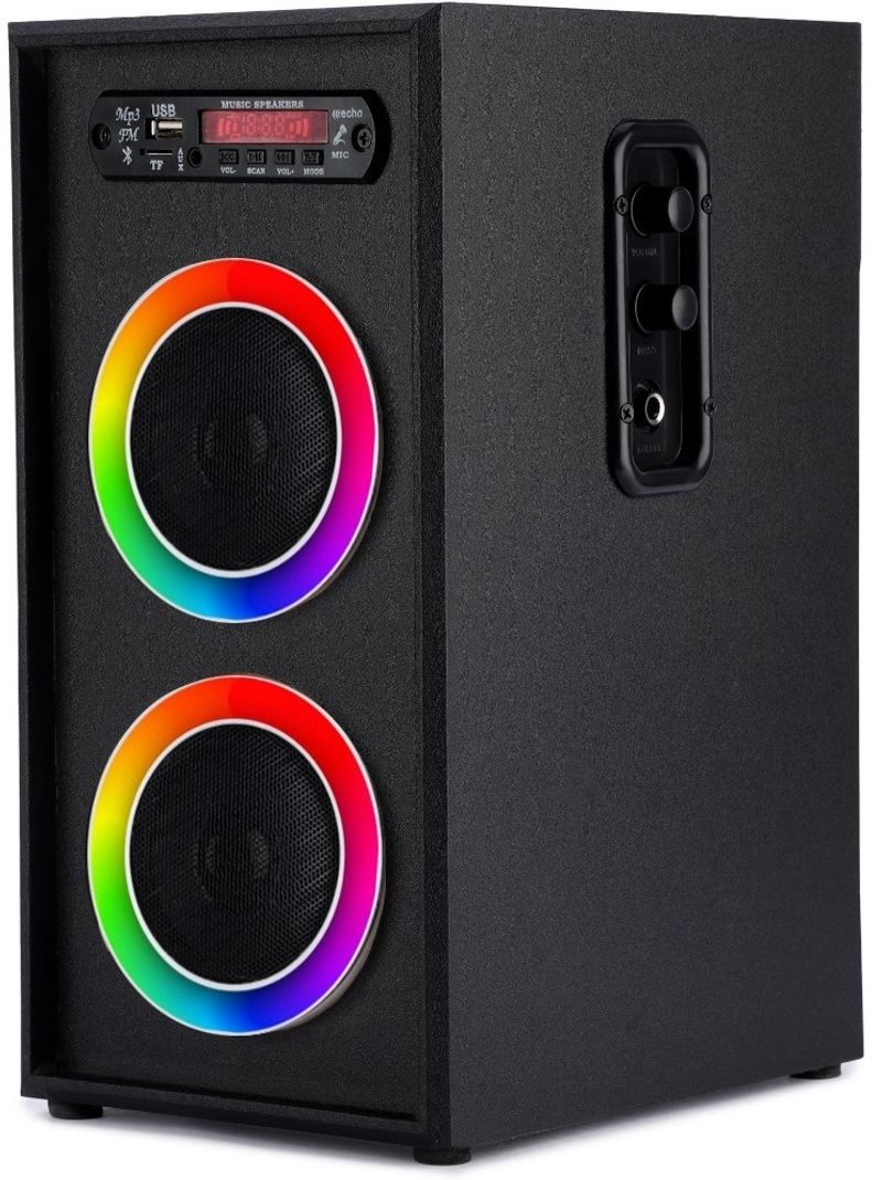 Quaranel 7JF-JK 40W Bluetooth Tower Speaker (Black, 3 Channel) - Image 4