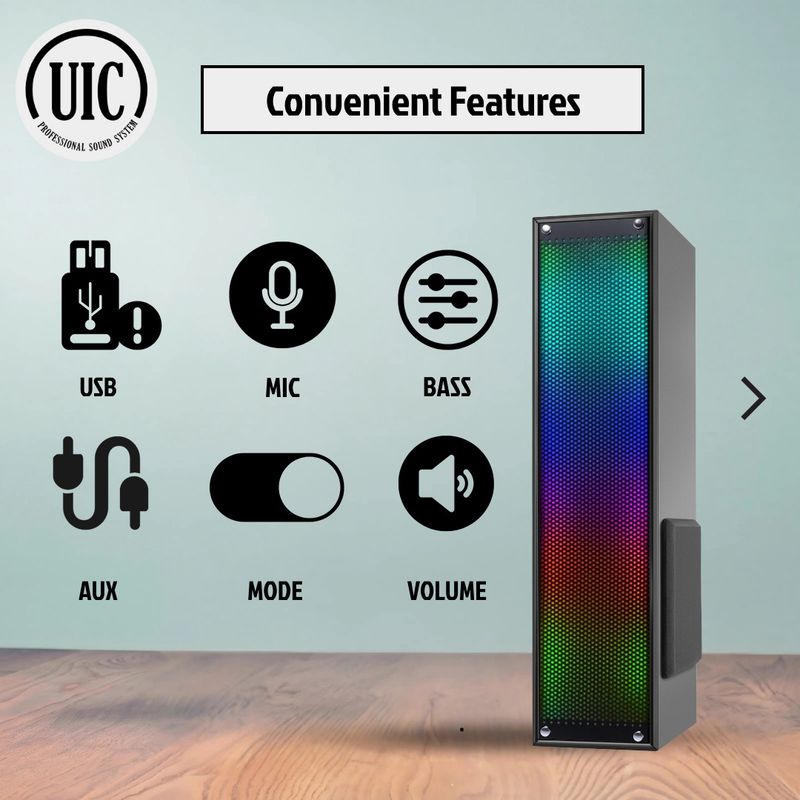 UIC TWR-6102 90W Bluetooth Speaker - Image 5
