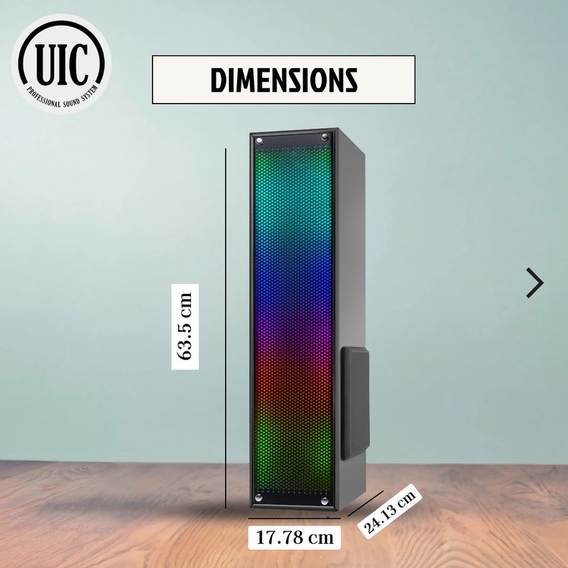 UIC TWR-6102 90W Bluetooth Speaker - Image 4
