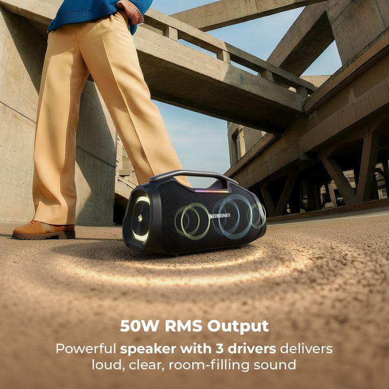 ZEBRONICS Sound Feast 450 Wireless Headphones - Image 3