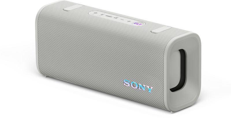 SONY ULT FIELD 3 Massive Bass 24hrs Battery Voice Calling IP67 Shoulder Strap 48 W Bluetooth Speaker (White, 2.0 Channel)
