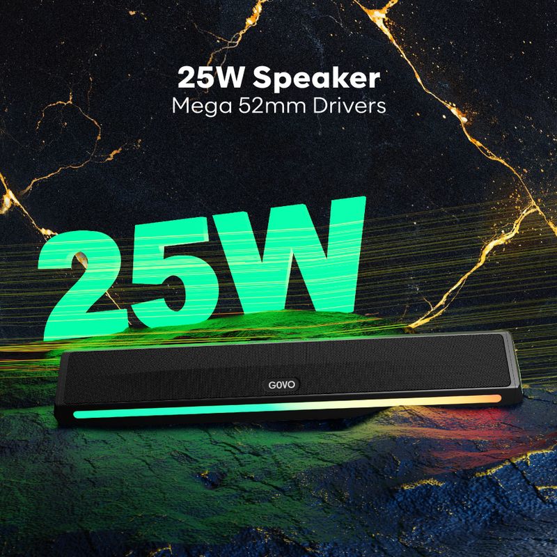 GOVO GOSURROUND 350 2000 mAh 25W Bluetooth Speaker - Image 4