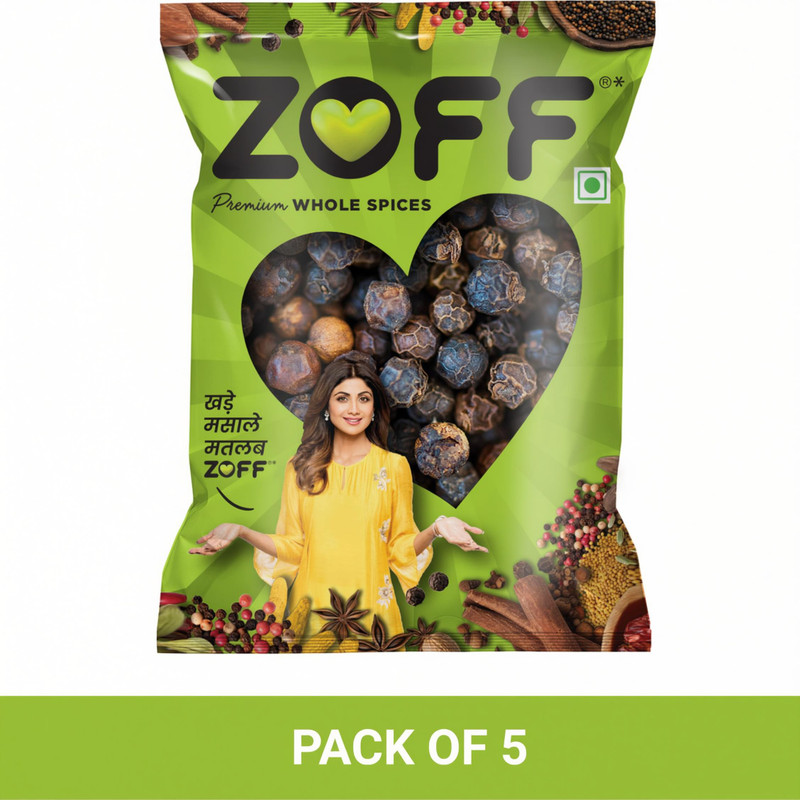 zoff Black Pepper Whole (5 x 100 g)