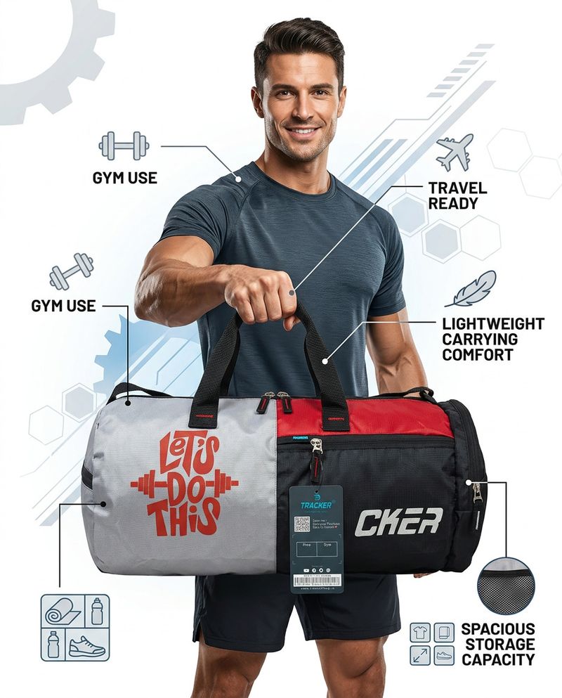 Rango 20L Duffle/Gym Bag for Men & Women - Image 6