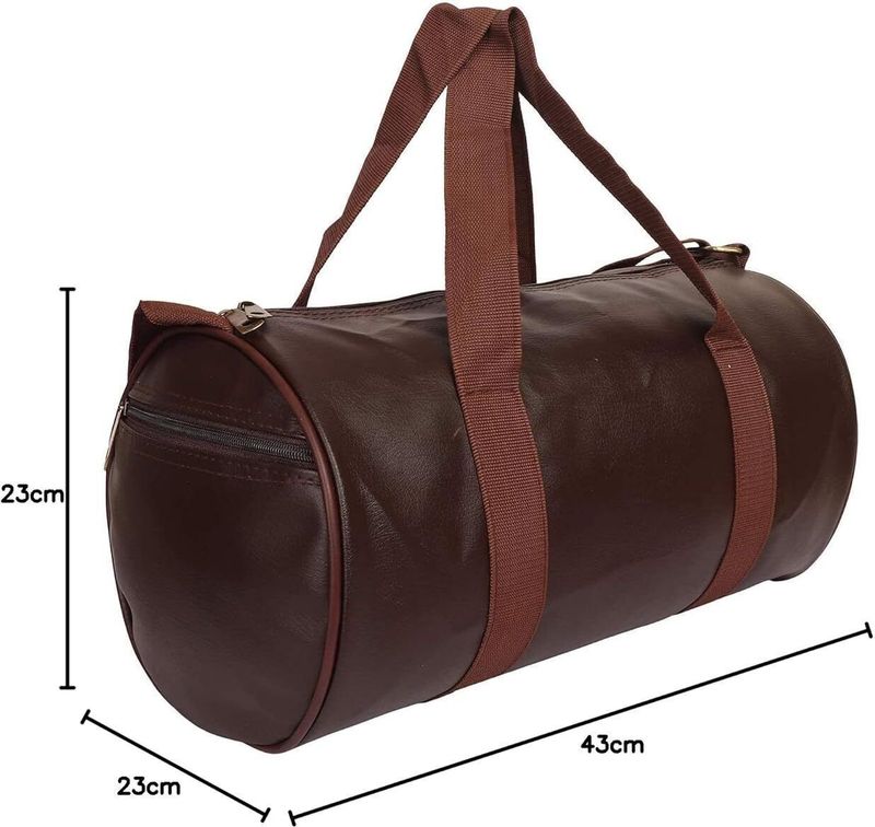BoldFire Leather Gym Bag with Spider Shaker and Lycra Gloves - Image 4