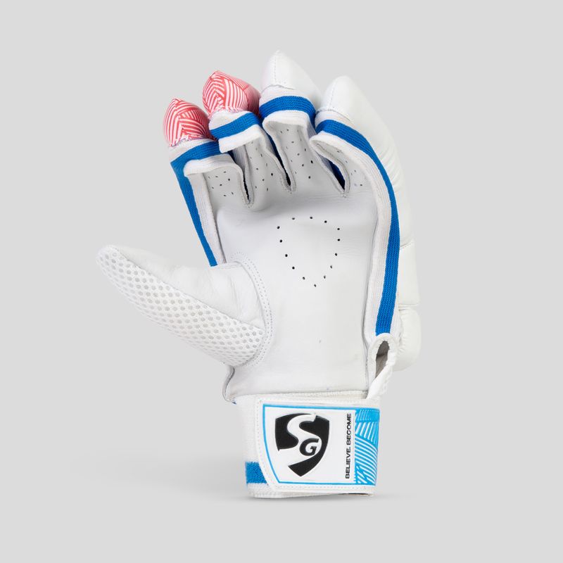 SG Junior LH Batting Gloves Blue - Image 6