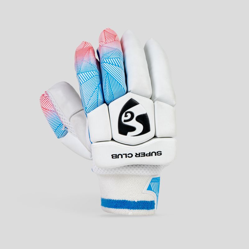 SG Junior LH Batting Gloves Blue - Image 5