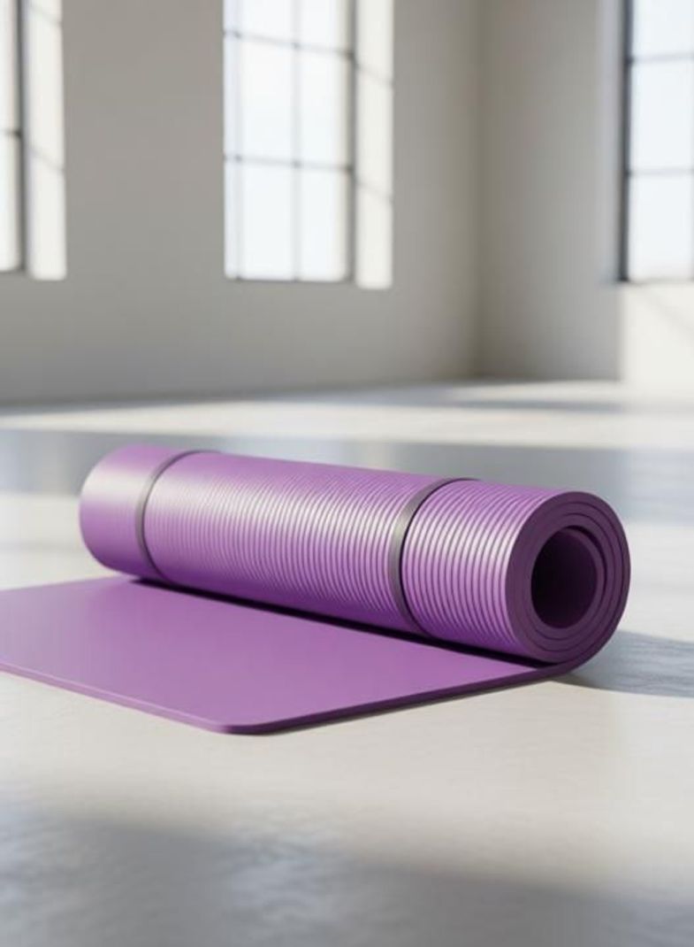 WARISI 4mm Purple Yoga Mat - Image 3