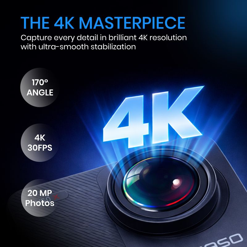 Akaso V50X 4K30fps Action Camera - Image 3