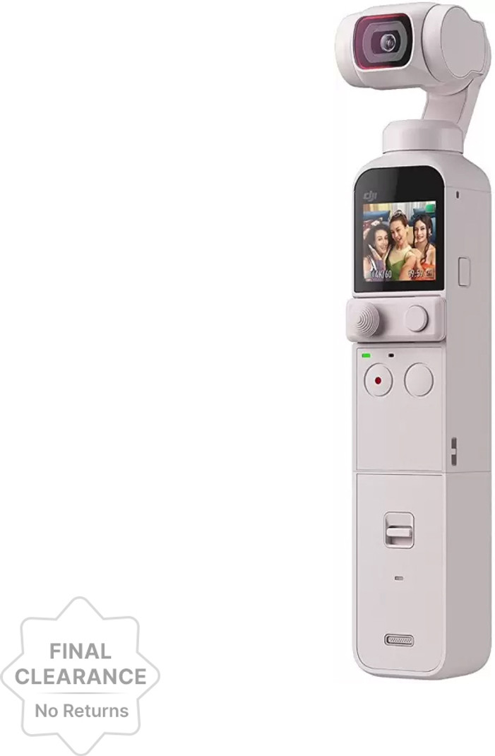 dji Pocket 2 Pocket 2 Exclusive Combo Sports and Action Camera  (White, 64 MP)
