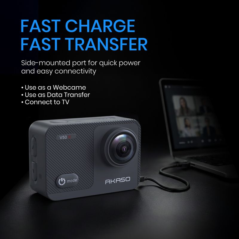Akaso V50X 4K30fps Action Camera - Image 4