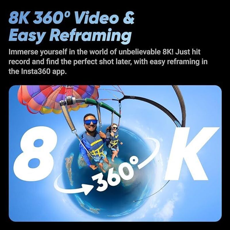 Insta360 X4 Motorcycle Kit Sports and Action Camera (Black, 72 MP) - Image 3