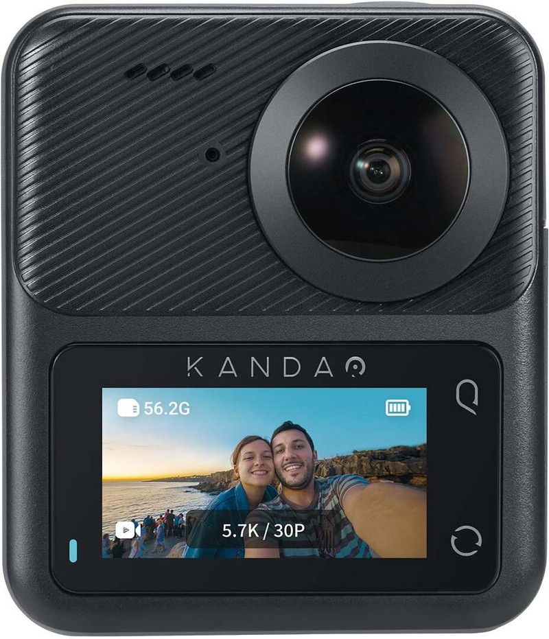 Kandao Qoocam3 360 Degree Video F1.6 Fast Aperture, 5.7k Wide-angle, Realtime Editing Sports And Action Camera