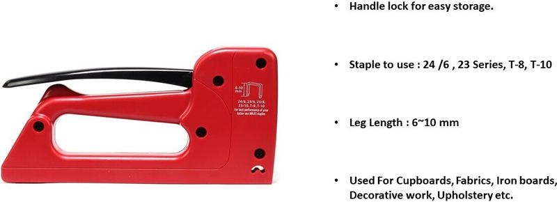 Miles TP-10 + 23/8-H pin Combo Cordless Stapler - Image 4