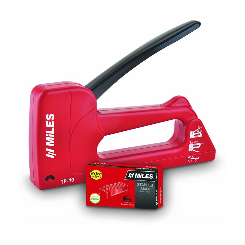 Miles TP-10 + 23/8-H pin Combo Cordless Stapler - Image 2