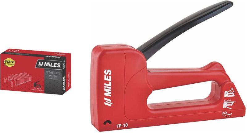 Miles TP-10 + 23/8-H pin Combo Cordless Stapler - Image 6